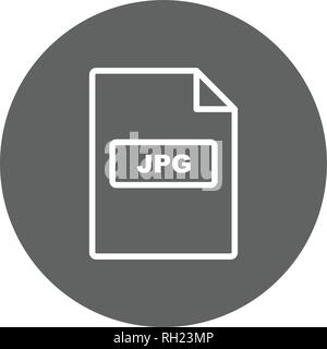 JPG Vector Icon Sign Icon Vector Illustration For Personal And Commercial Use... Clean Look Trendy Icon... Stock Vector