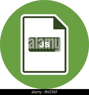 JS Vector Icon Sign Icon Vector Illustration For Personal And Commercial Use... Clean Look Trendy Icon... Stock Vector