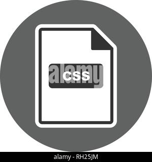 CSS Vector Icon Sign Icon Vector Illustration For Personal And Commercial Use... Clean Look Trendy Icon... Stock Vector