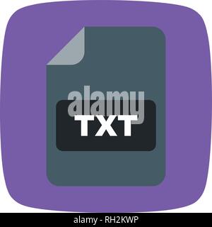 TXT Vector Icon Sign Icon Vector Illustration For Personal And Commercial Use... Clean Look Trendy Icon... Stock Vector
