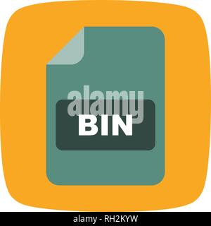 BIN Vector Icon Sign Icon Vector Illustration For Personal And Commercial Use... Clean Look Trendy Icon... Stock Vector