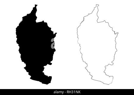 Maha Sarakham Thailand Map Maha Sarakham Province (Kingdom Of Thailand, Siam, Provinces Of Thailand)  Map Vector Illustration, Scribble Sketch Mahasarakham Map Stock Vector  Image & Art - Alamy
