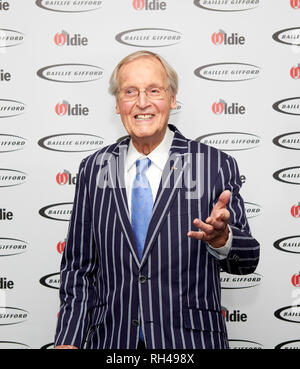 Nicholas Parsons at the Oldie of the Year Awards 2019 Oldie of the Year Lionel d’Or Oldie of the Year Award,  Lionel Blair, 90. Amanda Barrie and the  Stock Photo