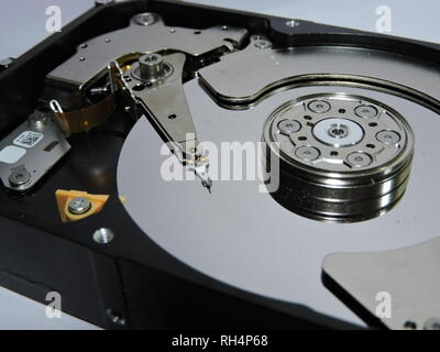 Open Hard Disk HDD for Desktops and Laptops Stock Photo