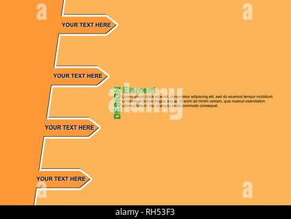 Infographics, Graphic design. Direction of movement or stage of ...