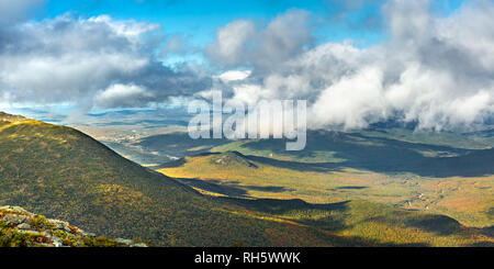 The slopes of Mt Adams viewed from Mount Washington road, Stock Photo