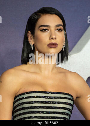 Dua Lipa attends the World Premiere of 