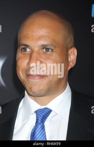 ***FILE PHOTO*** Cory Booker Announces 2020 Presidential Bid Newark Mayor Cory Booker at the New York Premiere of 'Friends With Benefits' held at the Ziegfeld Theater on July 18, 2011. © mpi01/MediaPunch Inc. Stock Photo
