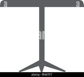Chair icon. One of set web icons. Vector illustration isolated on white. Stock Vector