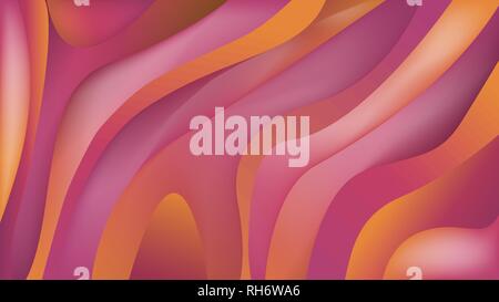 Elegance abstract gradient geometric background. Colorful fluid shapes. Trendy gradient composition. Bright shapes. Elegance vector pattern. Stock Vector