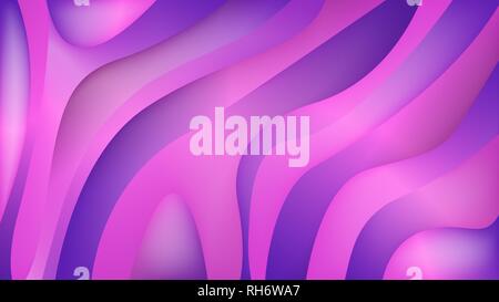 Elegance liquid abstract gradient geometric background. Colorful fluid shapes. Trendy gradient composition. Bright shapes with shadows. Stock Vector