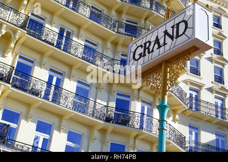 The Grand Brighton Hotel, East Sussex, England. Stock Photo