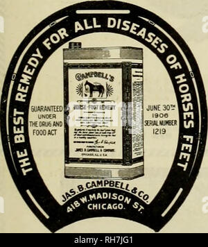 . Breeder and sportsman. Horses. STUDEBAKER BROS. &amp; CO., of Calif., Fremont and Mission Sis., San Francisco 75 PER CENT OF ALL HORSE OWNERS AND TRAINERS USE AND RECOMMEND CAMPBELL'S HORSE FOOT REMEDY -SOLD BYâ. V. A. Sayre Sacramento, Cal. Miller A Patterson San Diego, Cal. J. G. Rend .V Bro Ogden, Utah Juhinvtlle * Nance Butte, Mont. A. A. Kraft Co Spokane, Wash. Thon. M. Henderson Seattle, Wash. C. Rodder Stockton, Cal. Win. i:. Detels Pleasanton, Cal. Y. Koch . San Jose, Cal. Keystone Bros. ..... San Francisco, Oil. Fred Reedy Fresno, Cal. Jno. McKerron San Francisco, Cal. Jos. McTigue Stock Photo