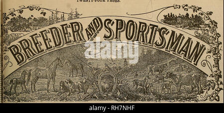 Breeder and sportsman. Horses. Fine Fishing Tackle, Guns, Sporting and  Outing Goods Phone Temporary 1883. 5