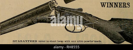 . Breeder and sportsman. Horses. 2§2Fbol ? RANCI5C0, New Styles 1900 New Prices HARNESS HORSE CLOTHES HORSE BOOTS MEDICINES J. O'KANE L. C.SMITH 4* GUNS AKE WINNERS. 26-28 Golden Gate Ave., San Francisco. 58 Warren Street, New York Clabrough, Golcher &amp; Co, GUNS Gun Goods -«»*Send lor Catalogue. FISHING Tackle 538 MARKET STREET, S. F. 124 Blue Rocks broken out of 125 By MR. W. H. SEAVER at Santa Barbara. with FACTORY LOADED SHELLS SELBY &quot;E.C.&quot; and Schultze Powders Most of the Market Hunters and Crack Shooters use SMITH GUNS. They are Noted for their btrong Shooting, Perfect Balanc Stock Photo