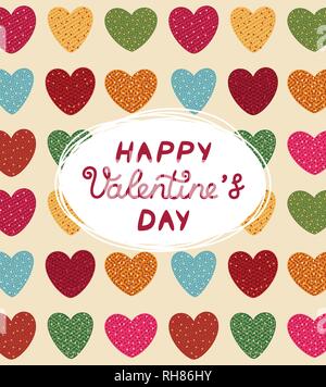 Vector design concept for Valentines Day. Vector illustration of a couple in love, cute posters, valentines day greetings. Stock Vector