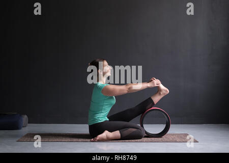 Woman Practicing Yoga Image & Photo (Free Trial) | Bigstock