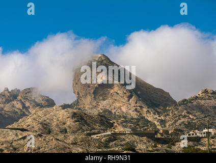 Rocky landscape, Asir province, Abha, Saudi Arabia Stock Photo