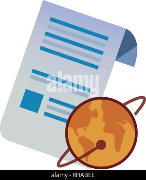 world digital copyright white background vector illustration Stock Vector