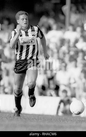 PAUL GASCOIGNE, NEWCASTLE UNITED FC, , 1986 Stock Photo