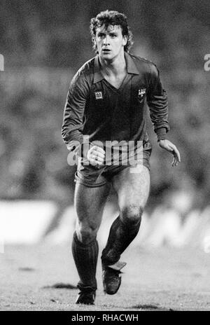 MARK HUGHES, BARCELONA FC, , 1986 Stock Photo