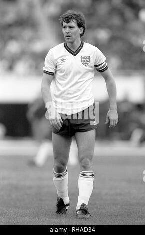 BRYAN ROBSON, ENGLAND and MANCHESTER UNITED FC, , 1987 Stock Photo