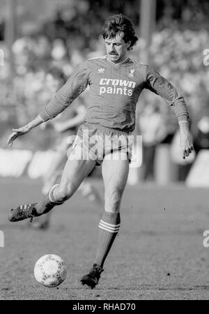 MARK LAWRENSON, LIVERPOOL FC, , 1987 Stock Photo