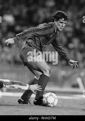 MARK HUGHES, BARCELONA FC, , 1986 Stock Photo