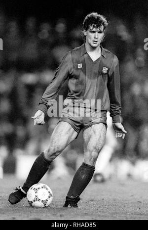 MARK HUGHES, BARCELONA FC, , 1986 Stock Photo