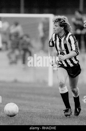 PAUL GASCOIGNE, NEWCASTLE UNITED FC, , 1985 Stock Photo