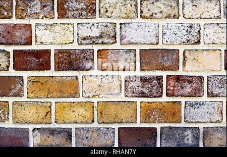 beige brick wall background Stock Photo