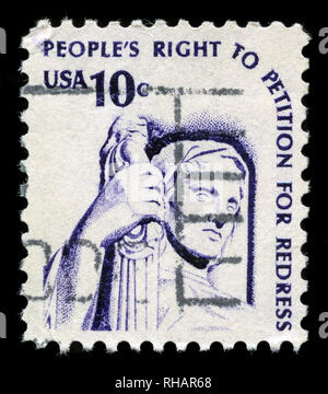 Postage stamp from United States of America USA in the Amelia