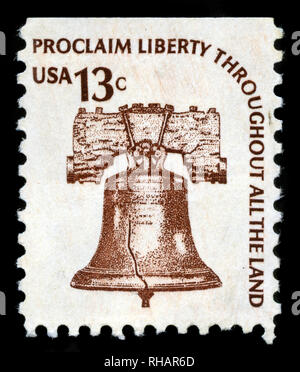 Postage stamp from United States of America (USA) in the Americana Issue Stock Photo