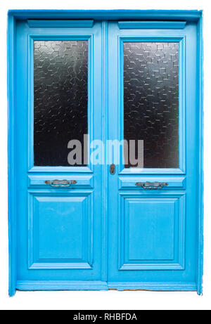 Blue Door Stock Photo