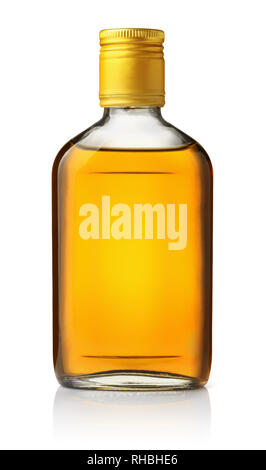 small brandy bottle Stock Photo - Alamy