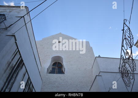 Buildings in Polignano a Mare, Apulia - Italy Stock Photo