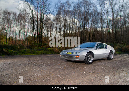 1973 Renault Alpine A310 classic French sports car Stock Photo
