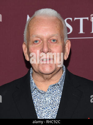 Pasadena, California, USA. 1st Feb, 2019. Andrew Davies at the PBS Masterpiece Photo Call at the Langham Huntington Hotel. Credit: Lisa O'Connor/ZUMA Wire/Alamy Live News Stock Photo