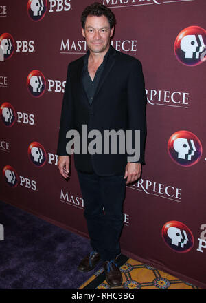 PASADENA, LOS ANGELES, CA, USA - FEBRUARY 01: Dominic West attends the PBS Masterpiece Photocall - 2019 Winter TCA Press Tour - Day 4 held at The Langham Huntington Hotel on February 1, 2019 in Pasadena, Los Angeles, California, United States. (Photo by Xavier Collin/Image Press Agency) Stock Photo