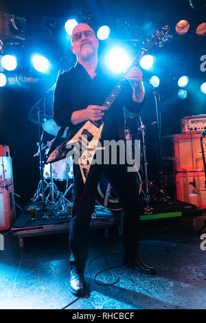 Singer, songwriter and guitarist Andy Powell is shown performing on ...