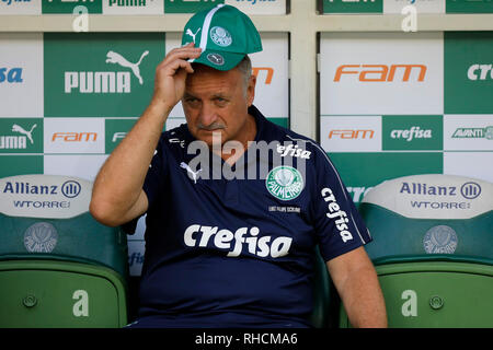 Sao Paulo, Brazil. 2nd Feb 2019. Palmeiras X Corinthians - player