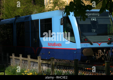 trains &  stations in denmark Stock Photo