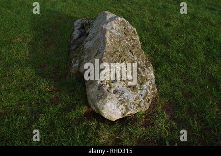 Kingston Russell Stone Circle. The Macmillan Way. Long-distance trail. Dorset. England. UK Stock Photo