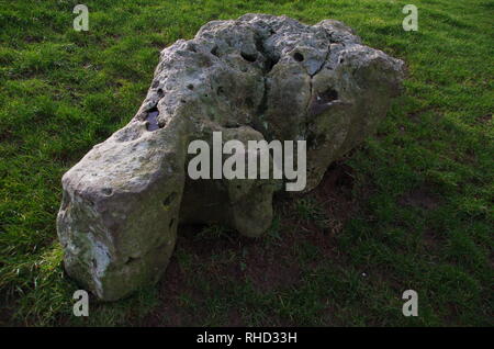 Kingston Russell Stone Circle. The Macmillan Way. Long-distance trail. Dorset. England. UK Stock Photo