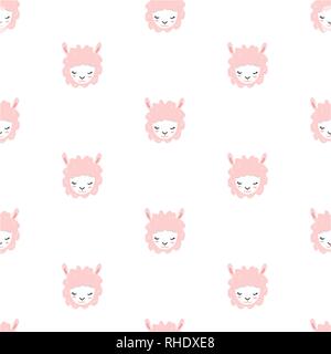 Vector sheep pattern. Stock Vector