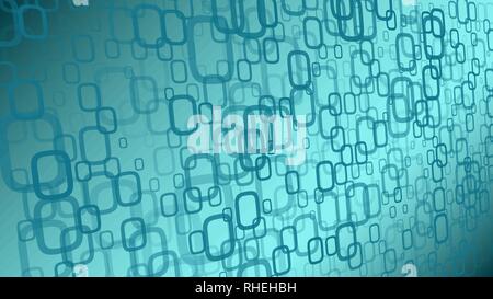 Deep learning cyberspace, vector digital cloud computing numbers Stock Vector