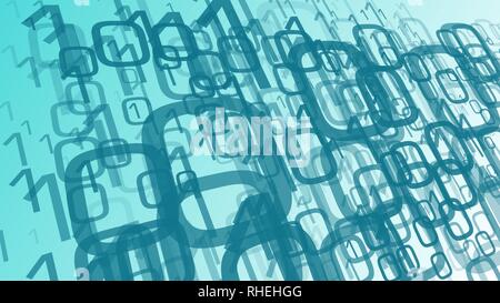 Cybersecurity big data, futuristic graphic vector illustration backgrounds Stock Vector
