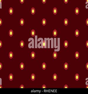 Red Fresh Seamless Strawberry Jam Pattern. Flowing Syrup. Stock Vector