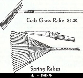 . Bolgiano's fall 1967. Nurseries (Horticulture) Catalogs; Bulbs (Plants) Catalogs; Seeds Catalogs; Trees Catalogs. Adjustable, self-cleaning, 16-gauge steel teeth. Twist of handle adjusts raking angle. Flared tines are for gardening, straight tines for lawn grooming. $4.69.. The Fury features center suction and is designed for heavy turf and uneven surfaces. It easily converts to a powerful blower. Lever controls height selection. ^. , , ,. ^ r- â¢ Fine shreddmg action turns clippings. Model FB 4 (Illustrated.) 4 H.P... .$223 50 vegetable tops, leaves into quicker decaying Model CB 44 216 50  Stock Photo