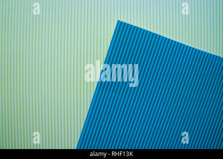 Abstract Flat Lay Background with Color Crepe Paper Sheets. Stock